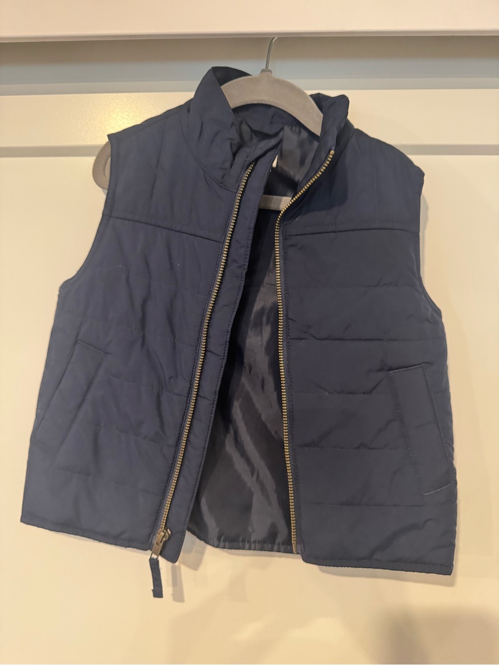 Crewcuts Dark Navy Kids’ Quilted Vest